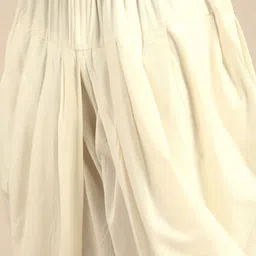 KISAH Men Embroidered Mirror Work Kurta with Dhoti Pants image 3