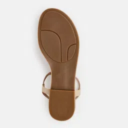 Kenneth Cole Embellished Open Toe T-Strap Flats image 2