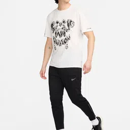 Nike Men Black Dri-FIT Phenom Elite Trackpants image 3