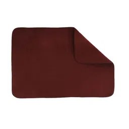 Kuber Industries Purple & Maroon 2 Pieces Kitchen Self Drying Microfiber Table Placemats image 4