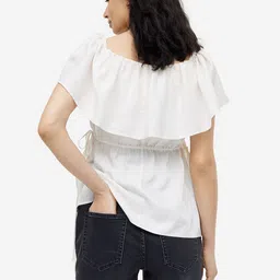H&M MAMA Denim Shorts image 2