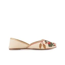 Anouk Women Embellished Mojaris Flats image 3