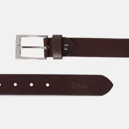 Chennis Men Solid Leather Belt image 2
