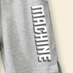 INCLUD Boys Typography Printed Shorts image 2