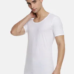 Ramraj Pack Of 4 Pure Cotton Undershirt Vests image 5