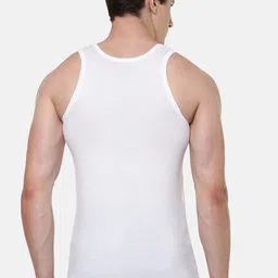 Ramraj Pack Of 5 Pure Cotton Undershirt Vests image 5