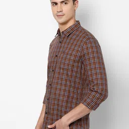 Allen Solly Checked Classic Cotton Casual Shirt image 5