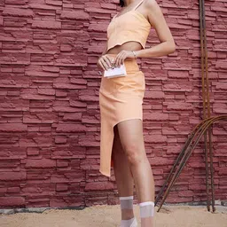 Athena A Line Asymmetric Skirt image 4