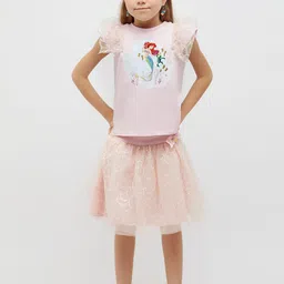 One Friday Embellished Flared Knee-Length Skirt image 2