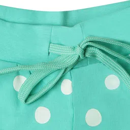 Tiny Girl Geometric Printed Cotton Shorts image 3