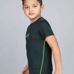 3PIN Boys Typography Printed Applique T-shirt image 3