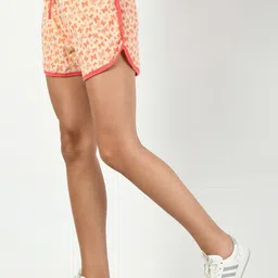 BAESD Women Pack of 4 Conversational Printed High-Rise Pure Cotton Regular Shorts image 3