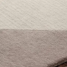 Safiya Carpet Beige & Brown Geometric Hand Tufted Woollen Carpets image 3