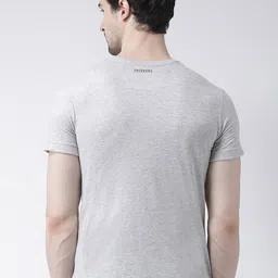 Friskers Men Grey Typography Printed T-shirt image 5