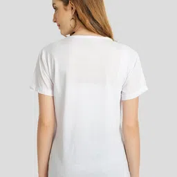 CHOZI Pack Of 2 Typography Printed Cotton T-shirt image 3