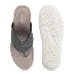 Mochi Women Grey Open Toe Flats image 3