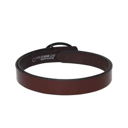 Teakwood Leathers Women Brown Leather Belt image 2
