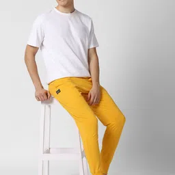 Peter England Men Mid Rise Jogger image 3