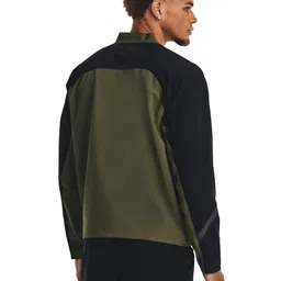 UNDER ARMOUR Unstoppable Colourblocked Stand Collar Bomber Jacket image 4