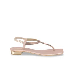 Mochi Embellished Open Toe Flats image 2