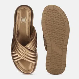 BAGATT Kya Strappy Leather Open Toe Flats image 4