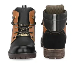 Vellinto Men CAPTAIN Mid Top Colourblocked Regular Boots image 4