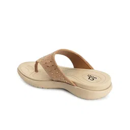 Carlton London Embellished Open Toe Flats image 4