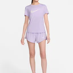 Nike One Women's Dri-FIT Mid-Rise 8cm (approx.) Brief-Lined Shorts image 4