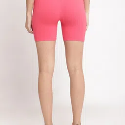 Jinfo Women Pack Of 2 Mid-Rise Cycling Shorts image 4