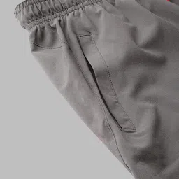 Dpassion Men Grey Running Sports Shorts image 2