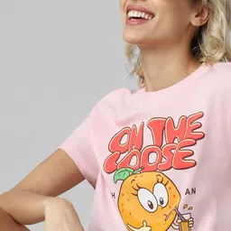 ONLY Onlfammi SS JRS Graphic Printed Cotton T-shirt-picture-36