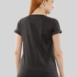 SillyBoom Typography Printed Dolman sleeves Cotton Maternity T-Shirt image 2