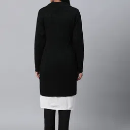 AURELIA Women Cable Knit Cardigan Longline Sweaters image 4