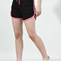 BAESD Pack Of 5 Printed High-Rise Pure Cotton Casual Shorts image 5