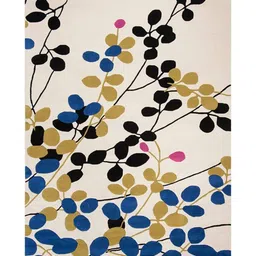 Safiya Carpet Beige & Yellow Floral Hand Tufted Woollen Carpets image 3