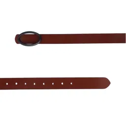 Teakwood Leathers Women Brown Leather Belt image 4
