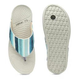 Carlton London sports Printed Open Toe Flats image 3