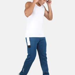 rock.it Men Blue Solid Track Pants image 5