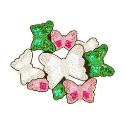 PURINA'S Cream & Green 2 Pieces Beaded Table Placemats image 4