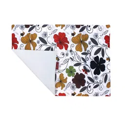 AEROHAVEN Set of 6 White Floral Printed Table Placemats image 5