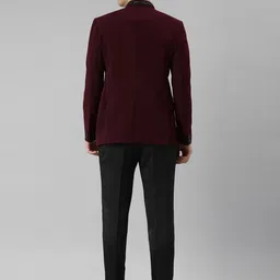 TheEthnic.Co Embroidered Mandarin Collar Bandhgala Blazer image 5