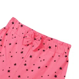 BAESD Girls Pack Of 2 Printed Regular Fit Pure Cotton Shorts image 5