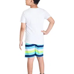 Clothe Funn Boys Typography Printed T-shirt with Shorts image 5