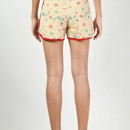 BAESD Pack Of 4 Printed High-Rise Pure Cotton Casual Shorts image 5