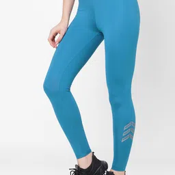 laasa  sports LAASA SPORTS Women Dry-Fit High-Rise Tights image 3