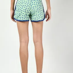 BAESD Pack Of 3 Conversational Printed High-Rise Pure Cotton Shorts image 4