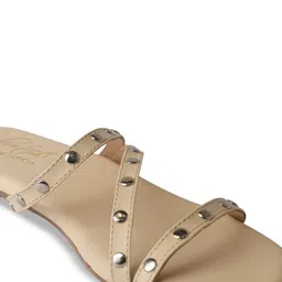 Bowtoes Embellished Open Toe Flats image 2