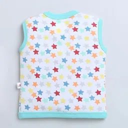 BUMZEE Infant Boys Pack Of 3 Self-Design Cotton Jhablas image 4