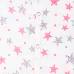 Kidbea Infants Pack Of 2 Printed Organic Cotton Jhabla image 4