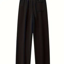 progeny Men Solid Black Track Pants image 2